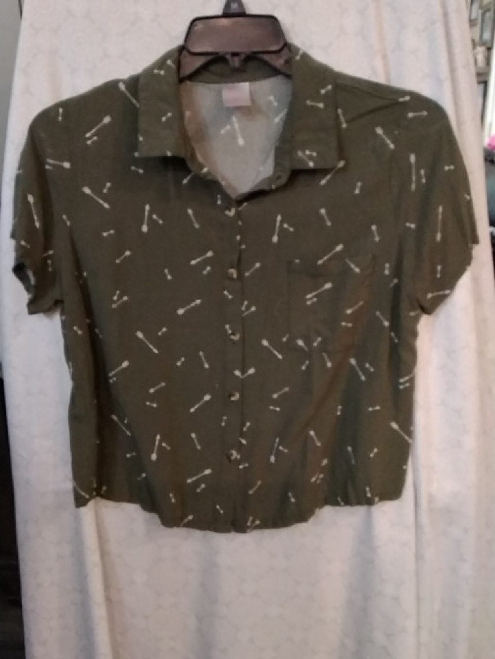 Dressy Short Sleeve Blouse